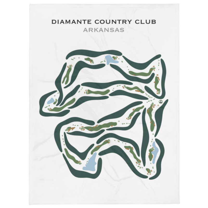 Diamante Country Club, Arkansas - Printed Golf Courses