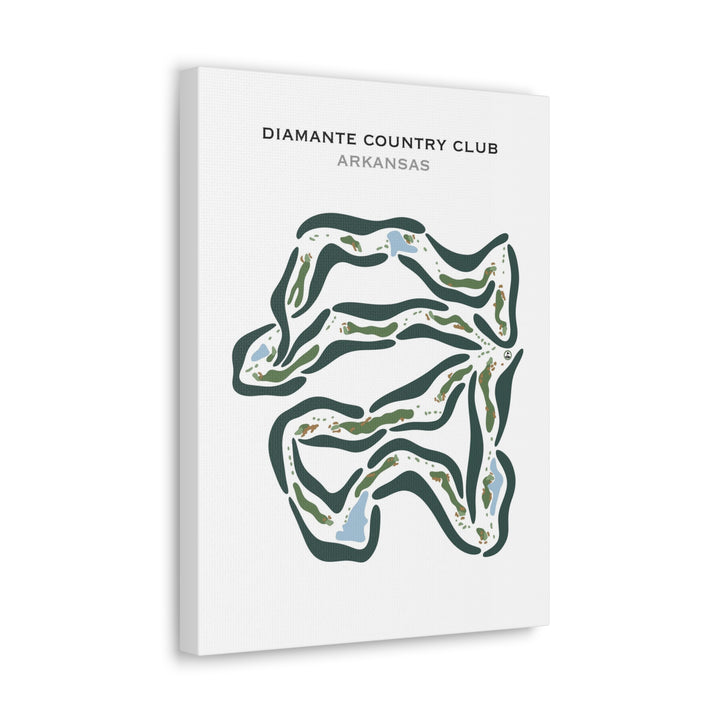 Diamante Country Club, Arkansas - Printed Golf Courses