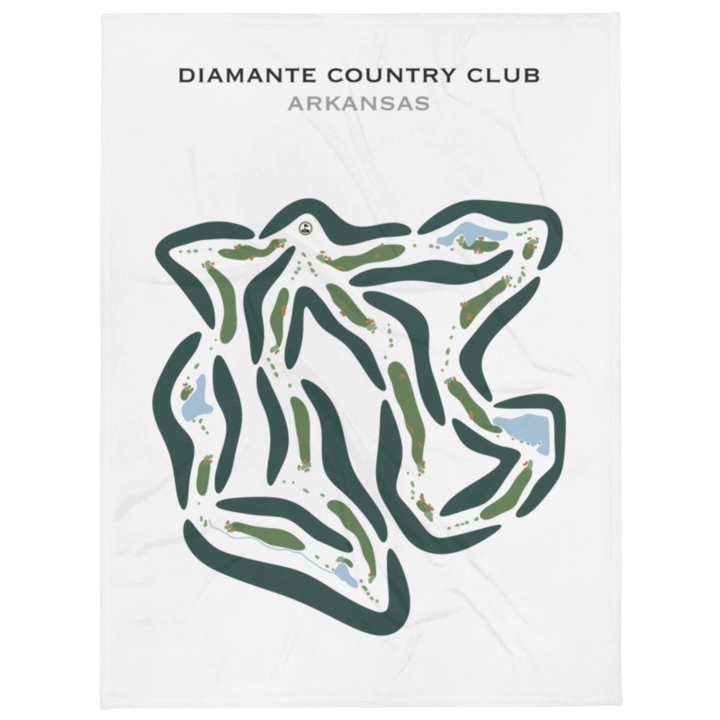 Diamante Country Club, Arkansas - Printed Golf Courses