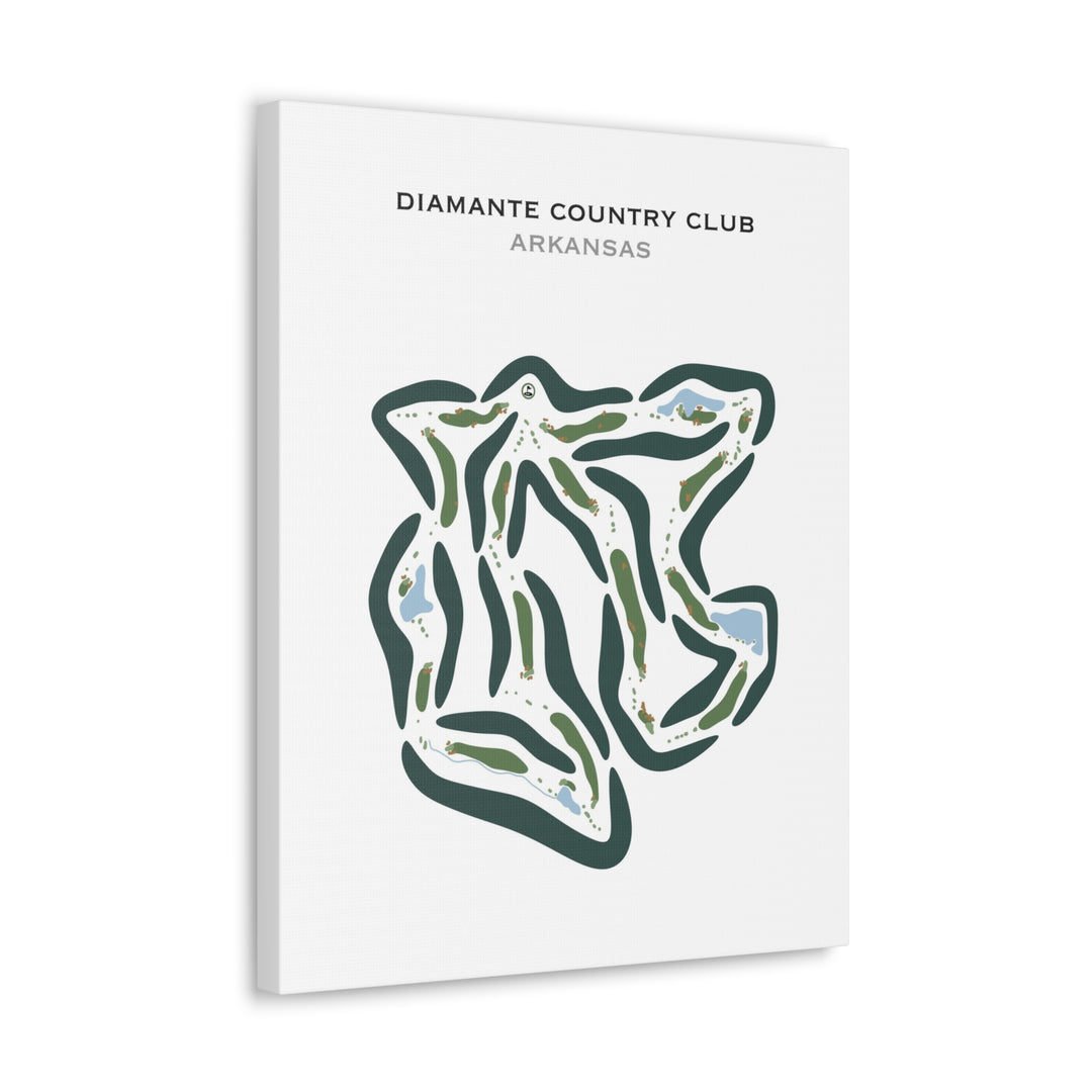 Diamante Country Club, Arkansas - Printed Golf Courses