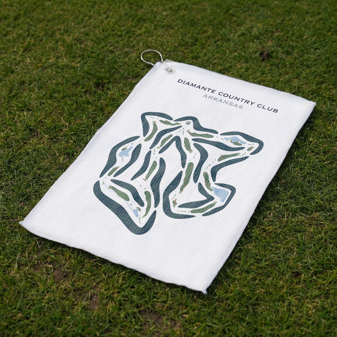 Diamante Country Club, Arkansas - Printed Golf Courses