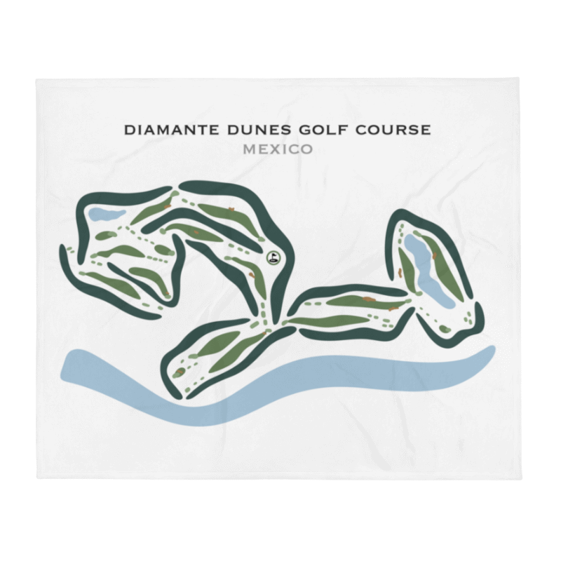Diamante Dunes Golf Course, Mexico - Printed Golf Courses