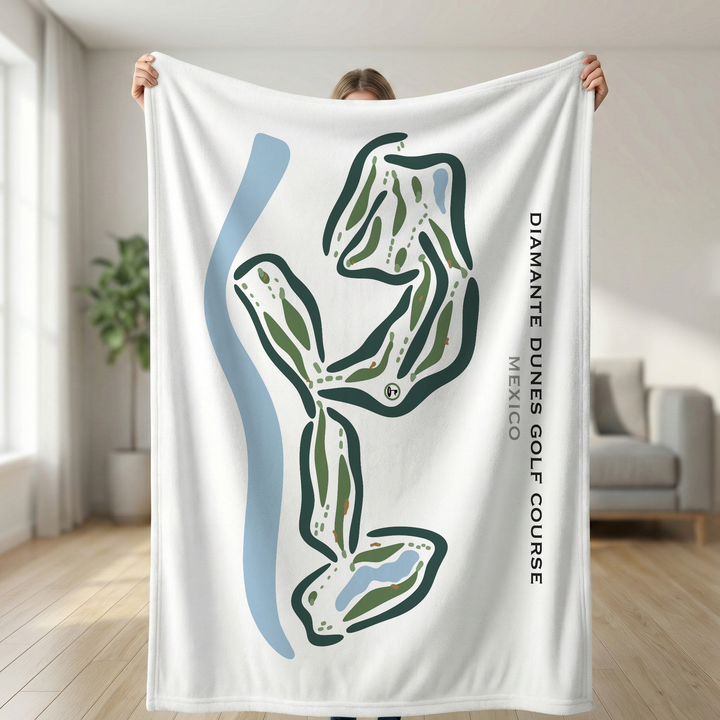 Diamante Dunes Golf Course, Mexico - Printed Golf Courses