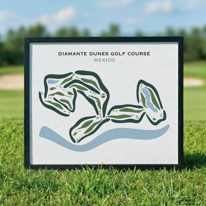Diamante Dunes Golf Course, Mexico - Printed Golf Courses