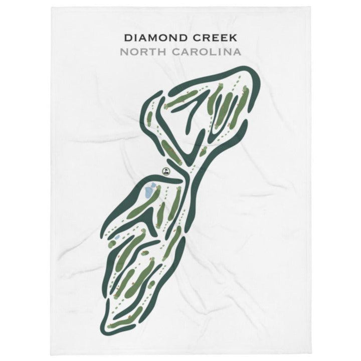 Diamond Creek, North Carolina - Printed Golf Courses - Golf Course Prints