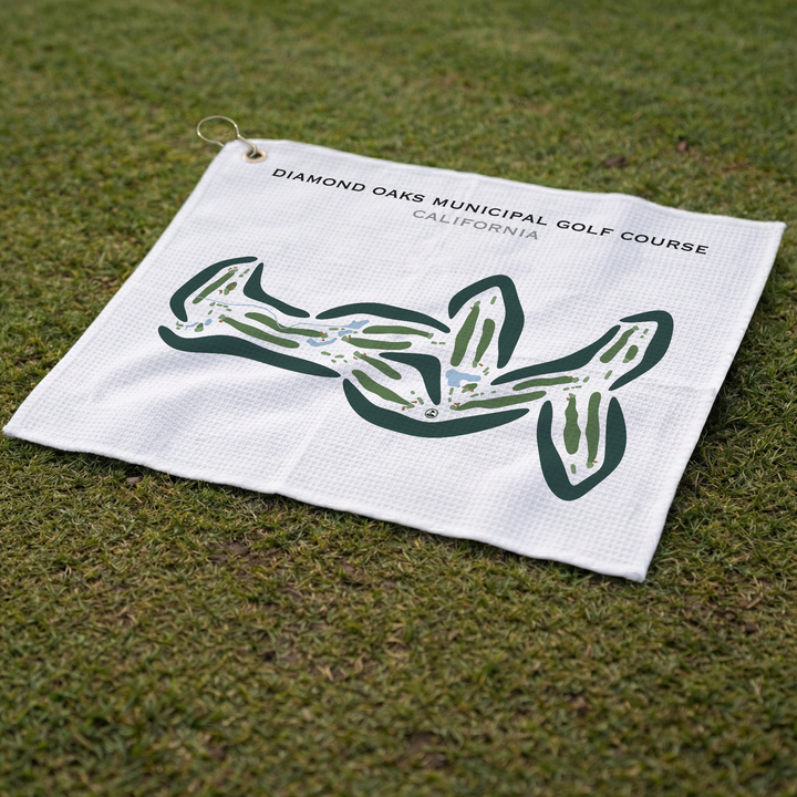 Diamond Oaks Municipal Golf Course, California - Printed Golf Courses
