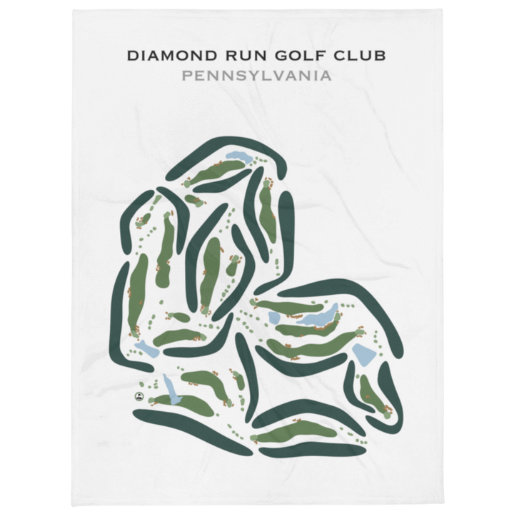 Diamond Run Golf Club, Pennsylvania - Printed Golf Courses