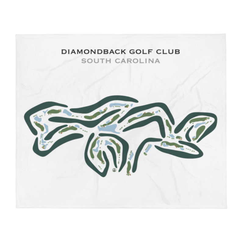 Diamondback Golf Club, South Carolina - Printed Golf Courses