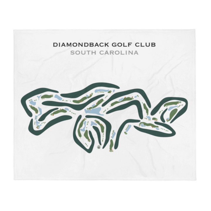 Diamondback Golf Club, South Carolina - Printed Golf Courses