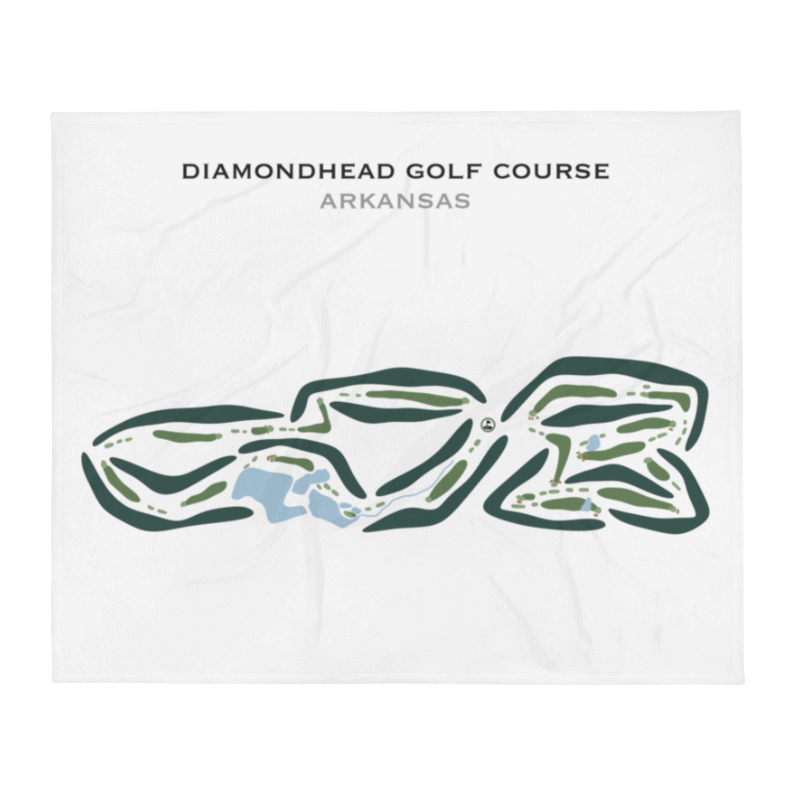 Diamondhead Golf Course, Arkansas - Printed Golf Courses