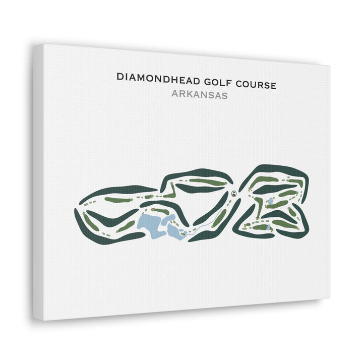 Diamondhead Golf Course, Arkansas - Printed Golf Courses