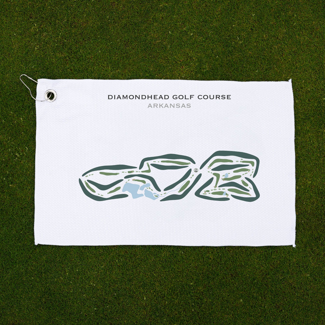 Diamondhead Golf Course, Arkansas - Printed Golf Courses