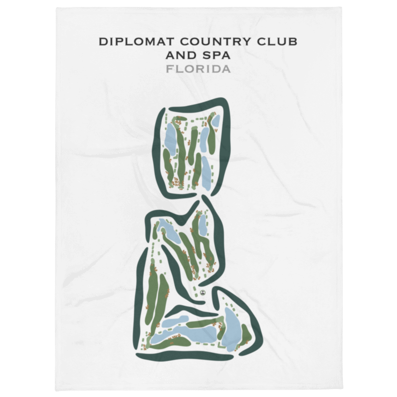 The Diplomat Country Club & Spa, Florida - Printed Golf Courses