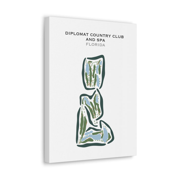 The Diplomat Country Club & Spa, Florida - Printed Golf Courses