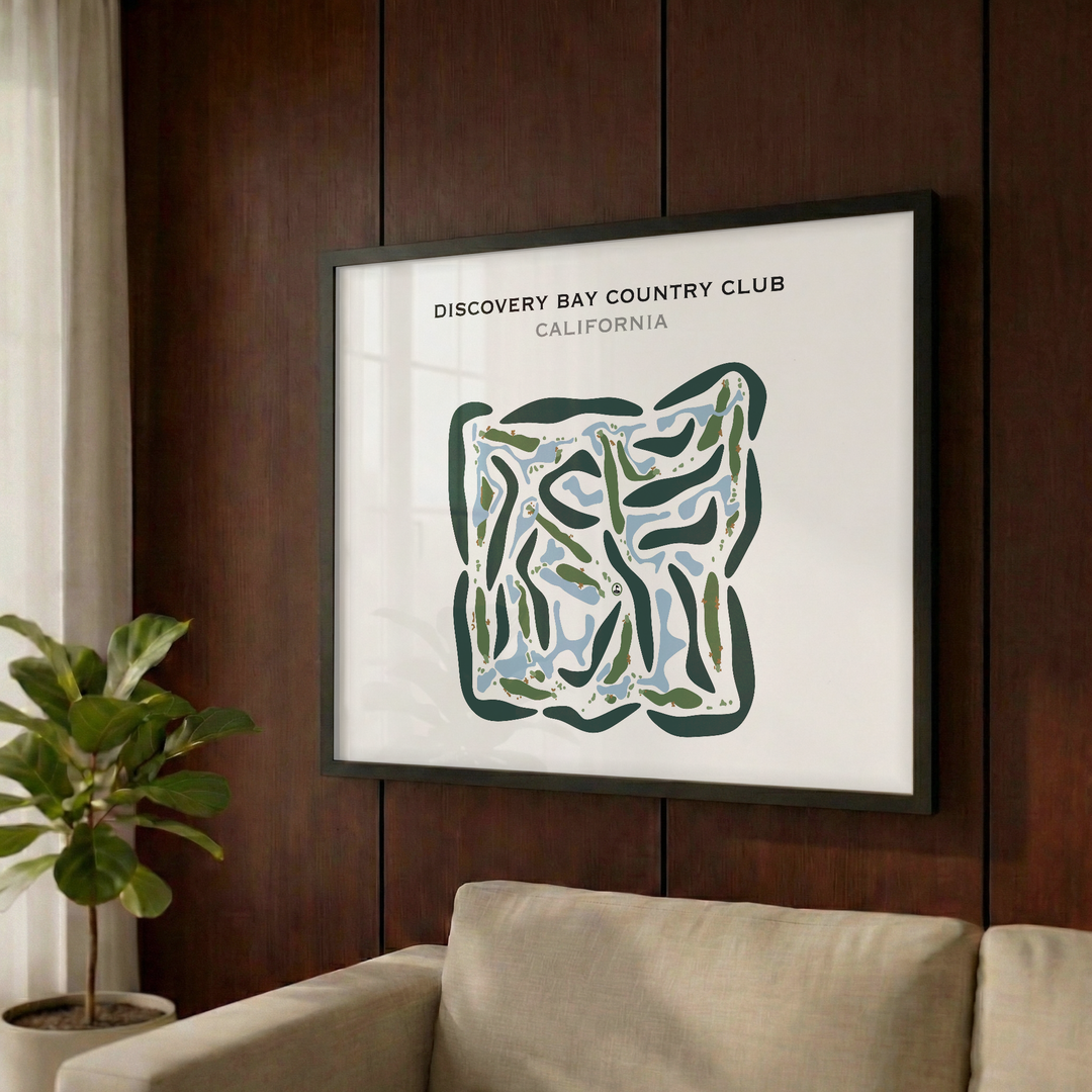 Discovery Bay Country Club, California - Printed Golf Courses