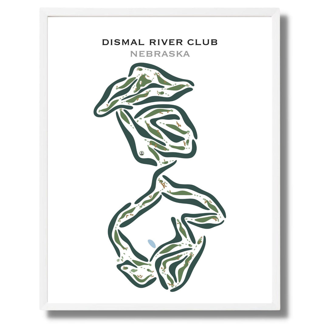 Dismal River Club, Nebraska - Printed Golf Courses - Golf Course Prints