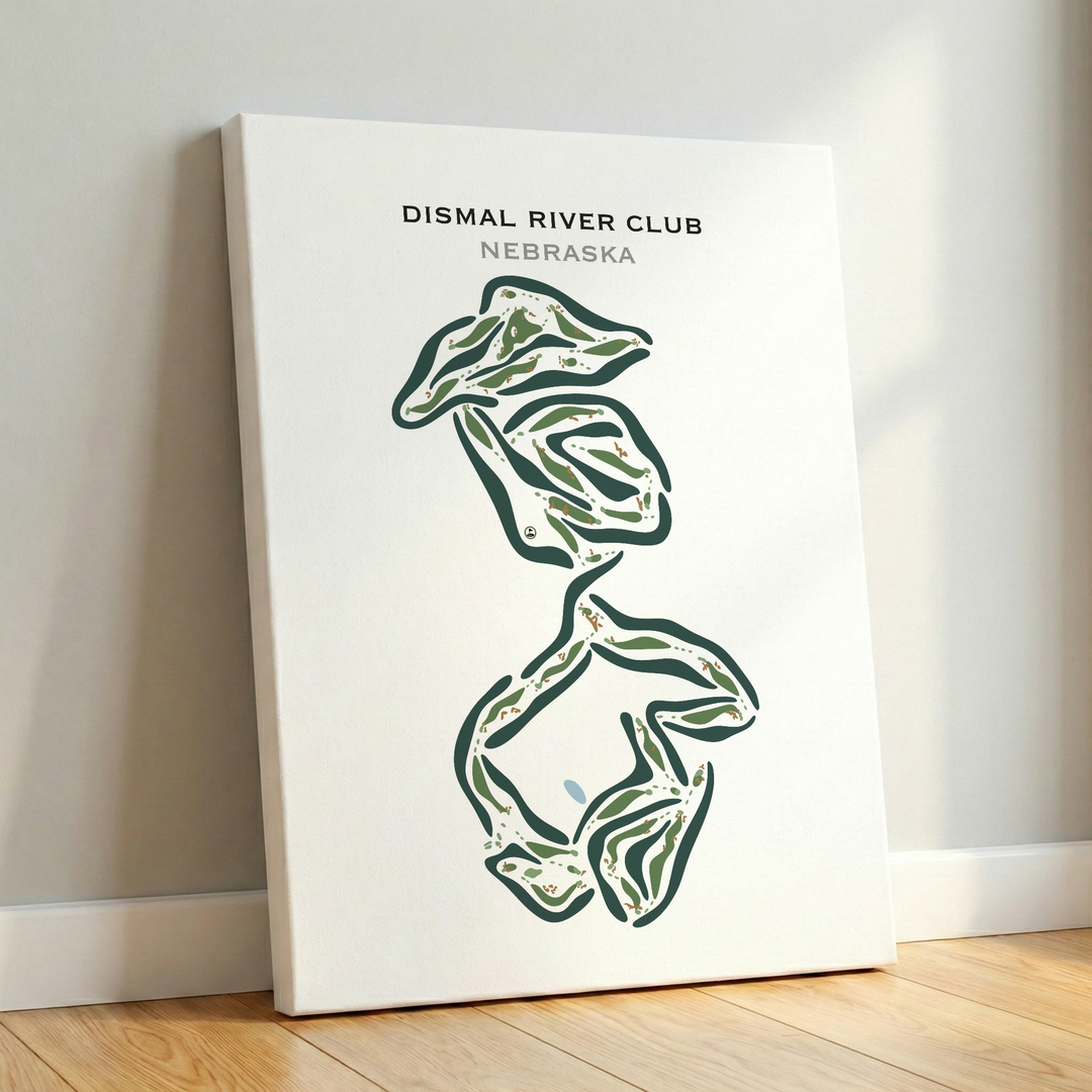Dismal River Club, Nebraska - Printed Golf Courses