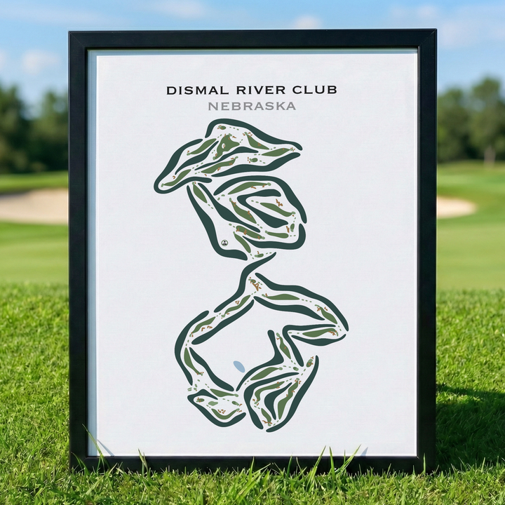 Dismal River Club, Nebraska - Printed Golf Courses