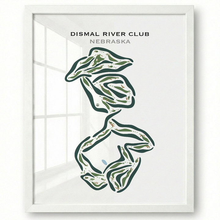 Dismal River Club, Nebraska - Printed Golf Courses