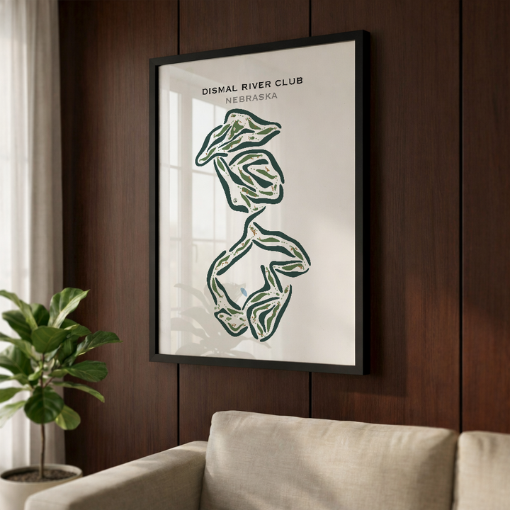 Dismal River Club, Nebraska - Printed Golf Courses