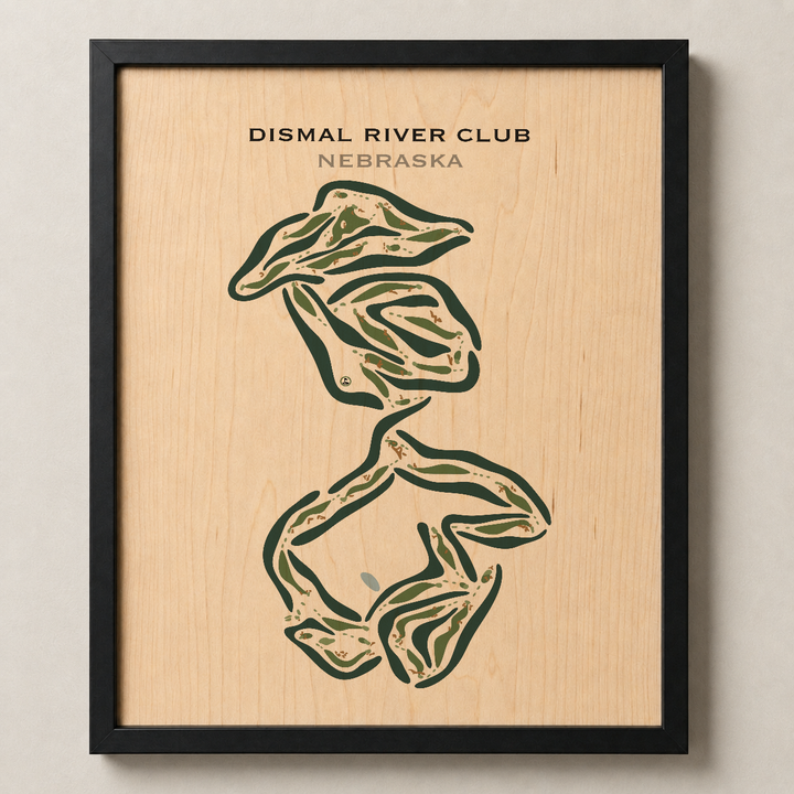 Dismal River Club, Nebraska - Printed Golf Courses