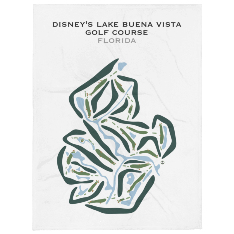 Disney's Lake Buena Vista Golf Course, Florida - Printed Golf Courses