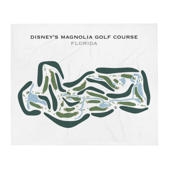 Disney's Magnolia Golf Course, Florida - Printed Golf Courses