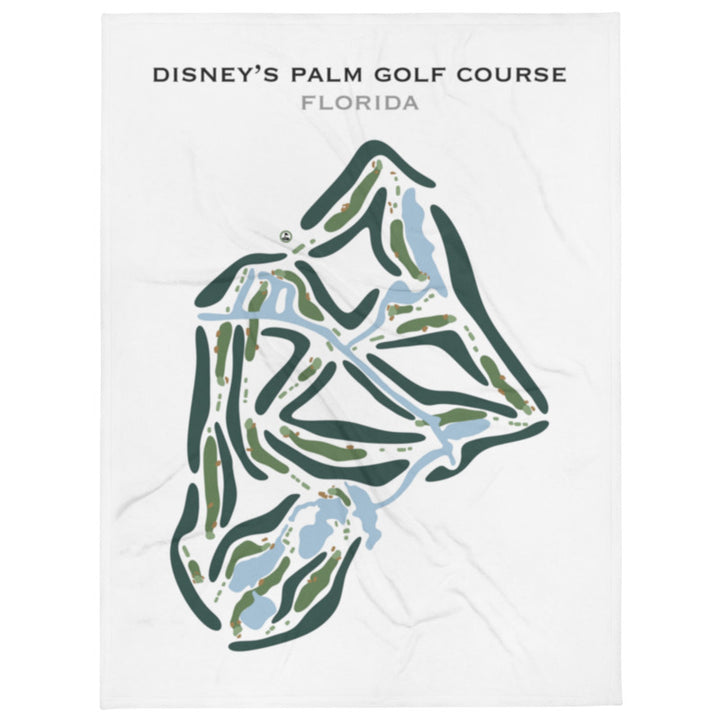 Disney's Palm Golf Course, Florida - Printed Golf Courses
