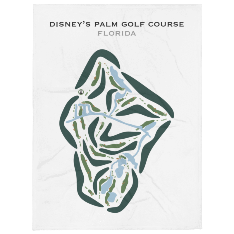 Disney's Palm Golf Course, Florida - Printed Golf Courses