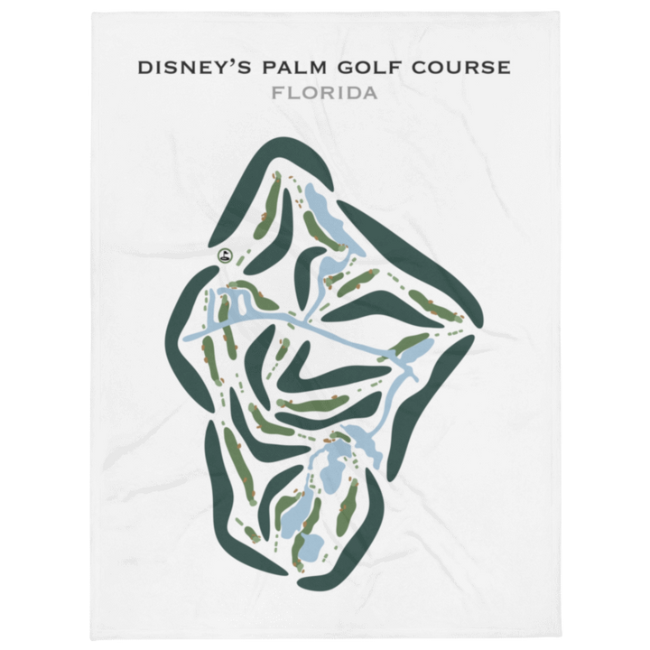 Disney's Palm Golf Course, Florida - Printed Golf Courses