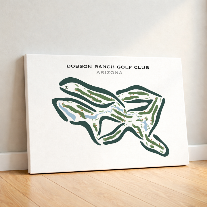 Dobson Ranch Golf Club, Arizona - Printed Golf Courses