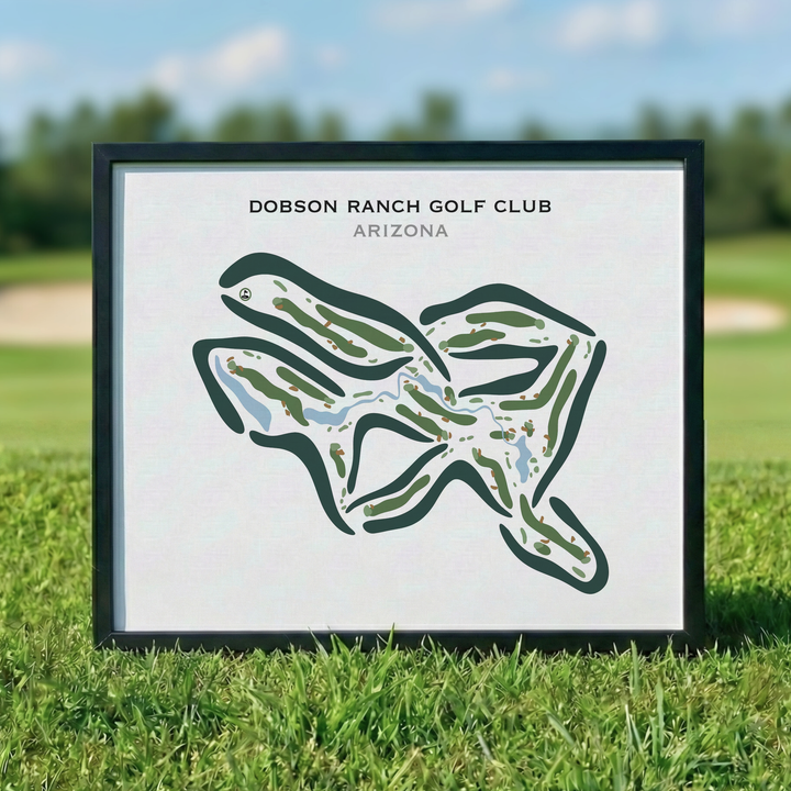 Dobson Ranch Golf Club, Arizona - Printed Golf Courses