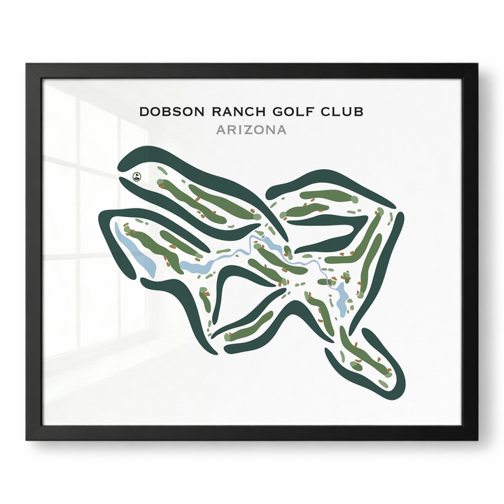 Dobson Ranch Golf Club, Arizona - Printed Golf Courses