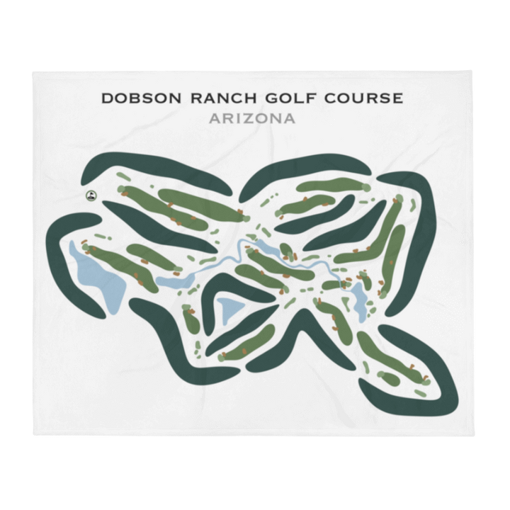 Dobson Ranch Golf Course, Arizona - Printed Golf Courses