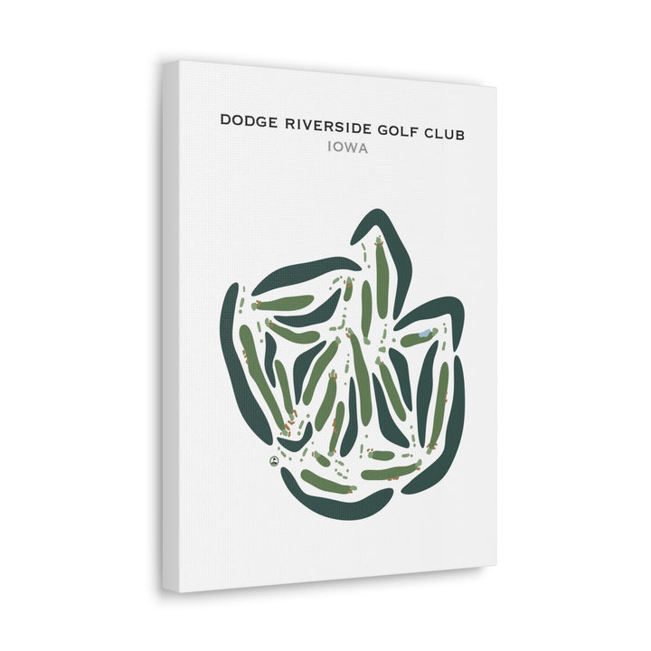 Dodge Riverside Golf Club, Iowa - Printed Golf Courses