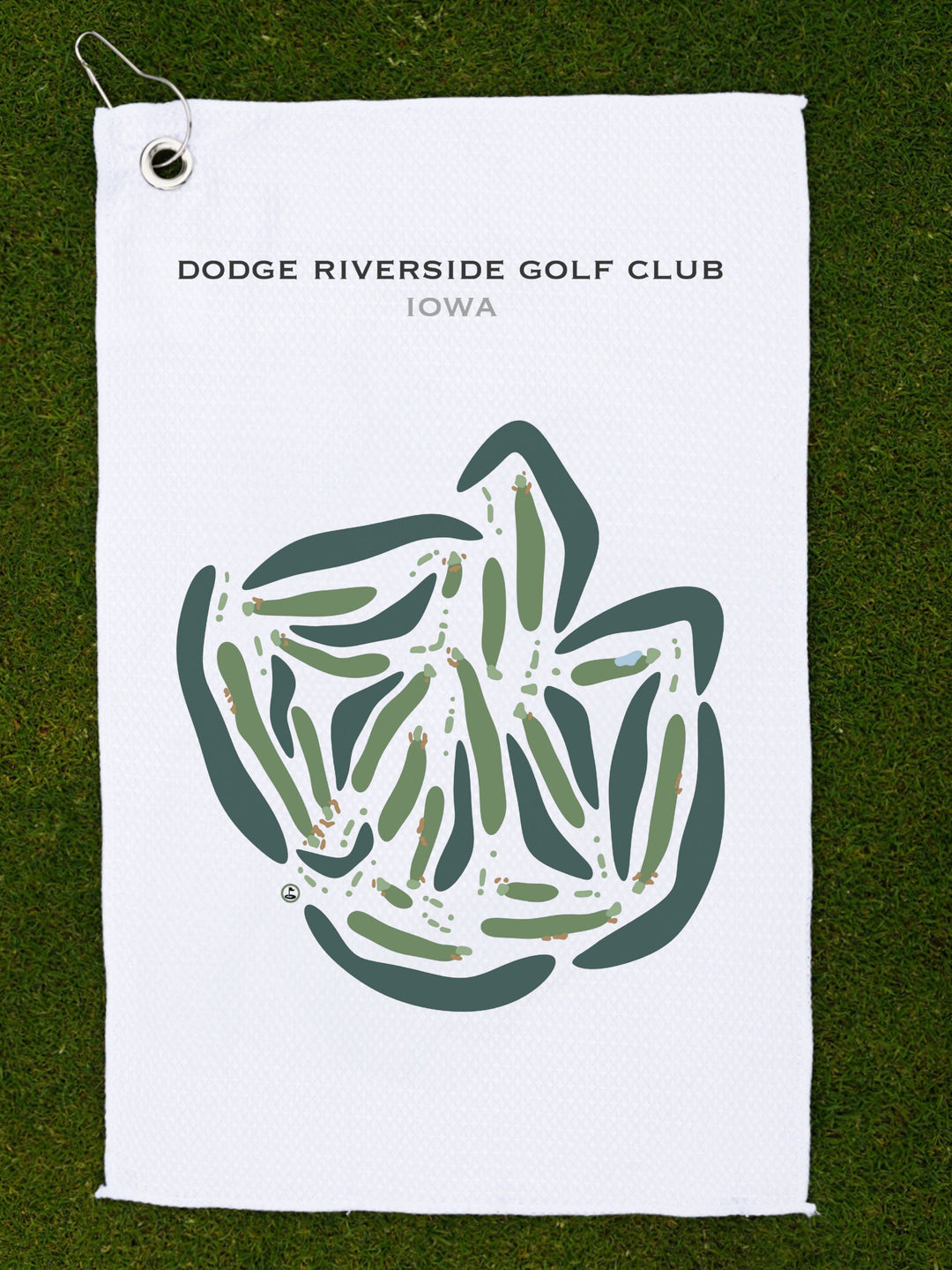Dodge Riverside Golf Club, Iowa - Printed Golf Courses