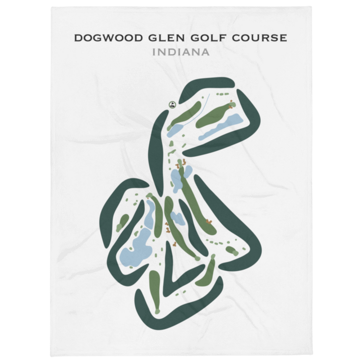 Dogwood Glen Golf Course, Indiana - Printed Golf Courses