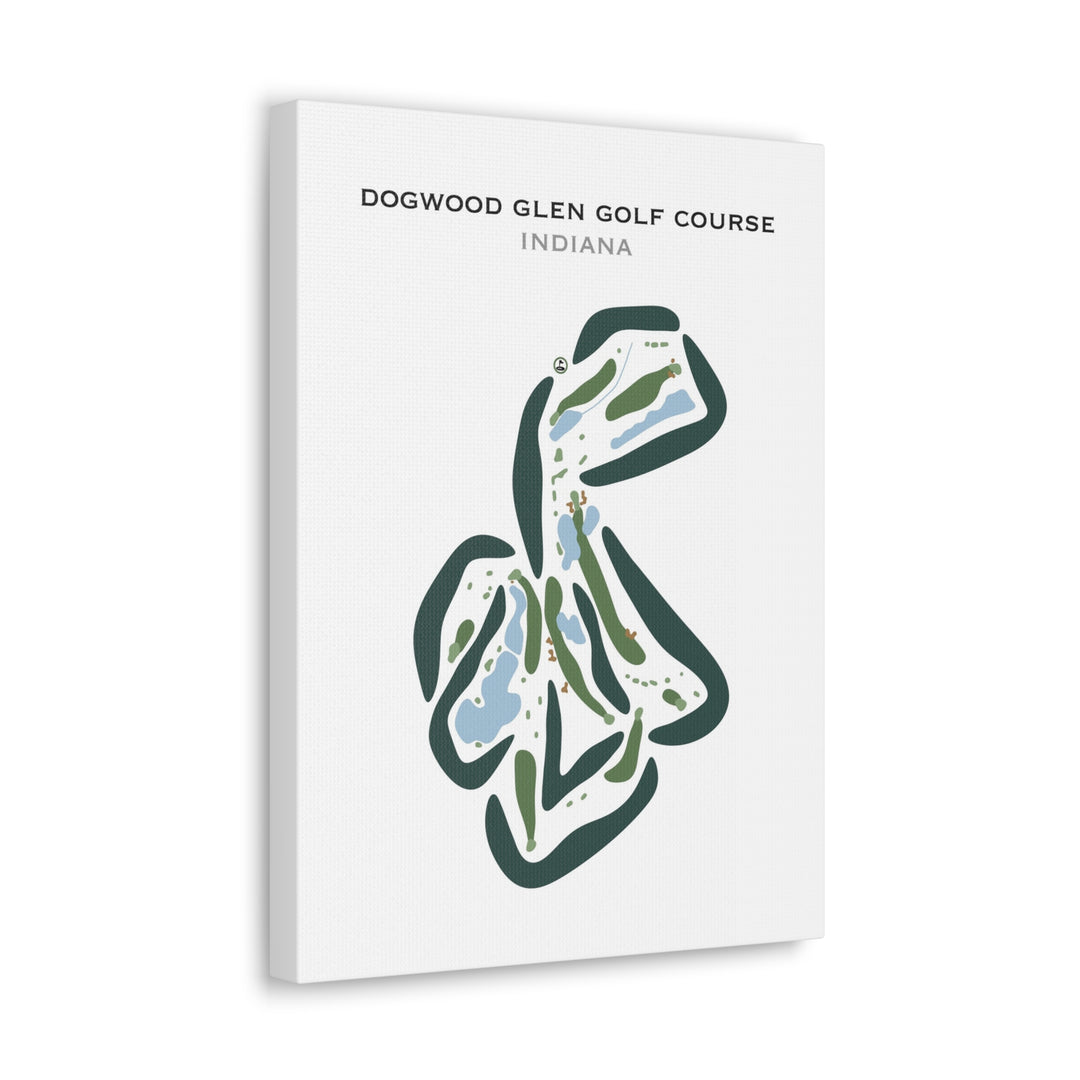 Dogwood Glen Golf Course, Indiana - Printed Golf Courses