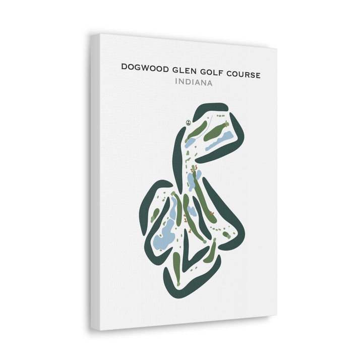 Dogwood Glen Golf Course, Indiana - Printed Golf Courses