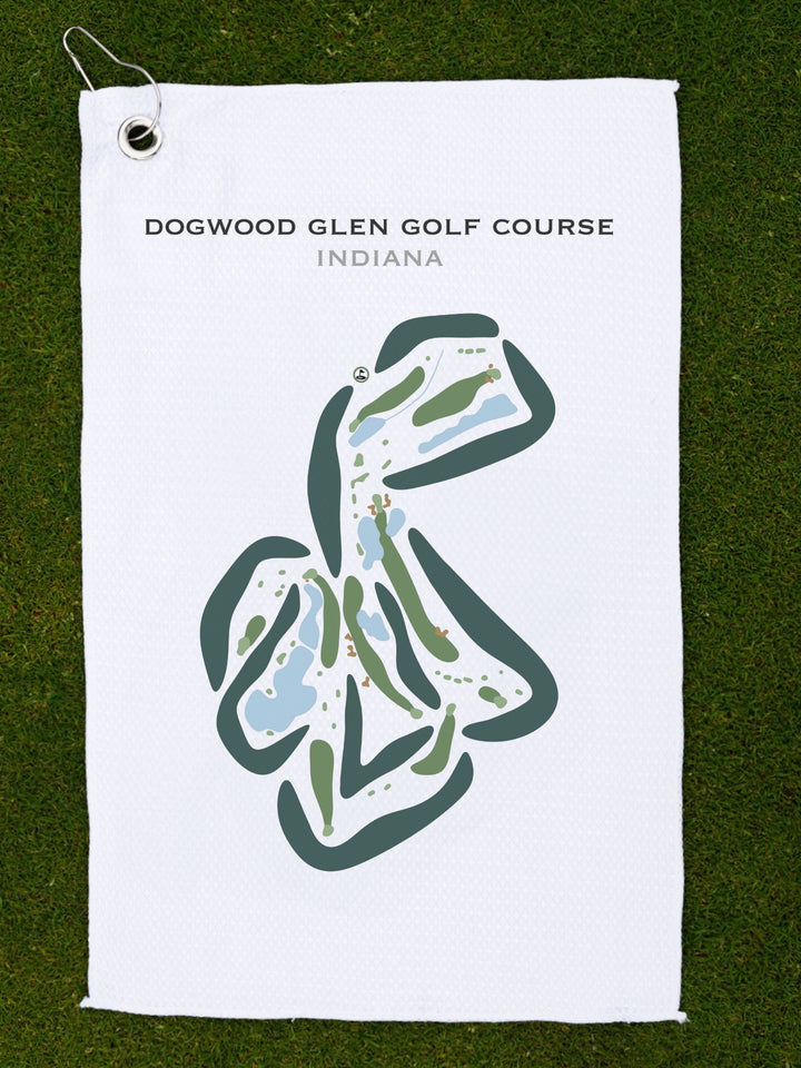 Dogwood Glen Golf Course, Indiana - Printed Golf Courses