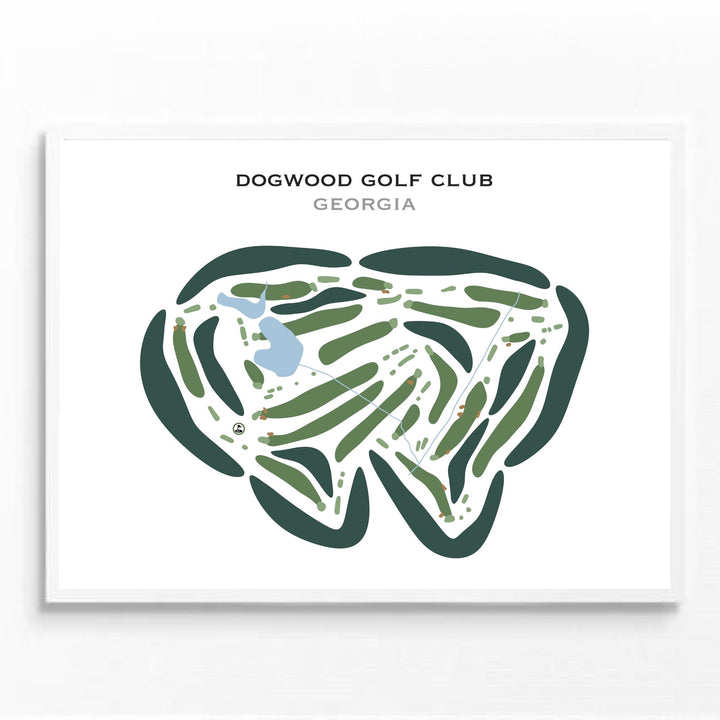 Dogwood Golf Club, Georgia - Printed Golf Courses