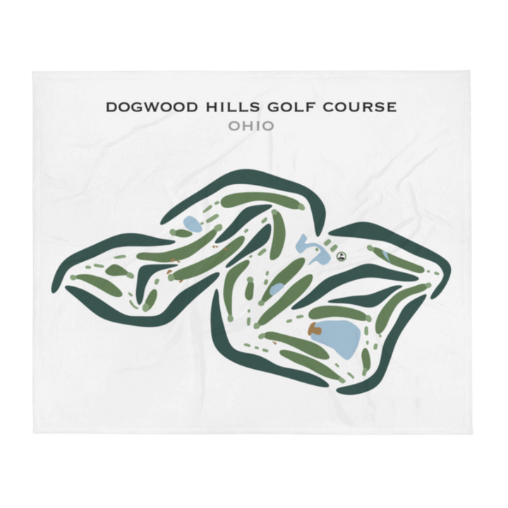 Dogwood Hills Golf Course, Ohio - Printed Golf Courses