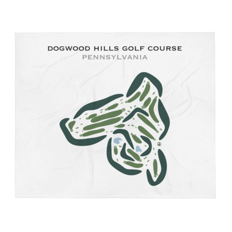 Dogwood Hills Golf Course, Pennsylvania - Printed Golf Courses