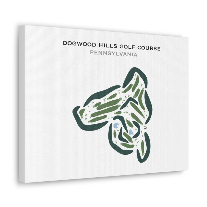 Dogwood Hills Golf Course, Pennsylvania - Printed Golf Courses