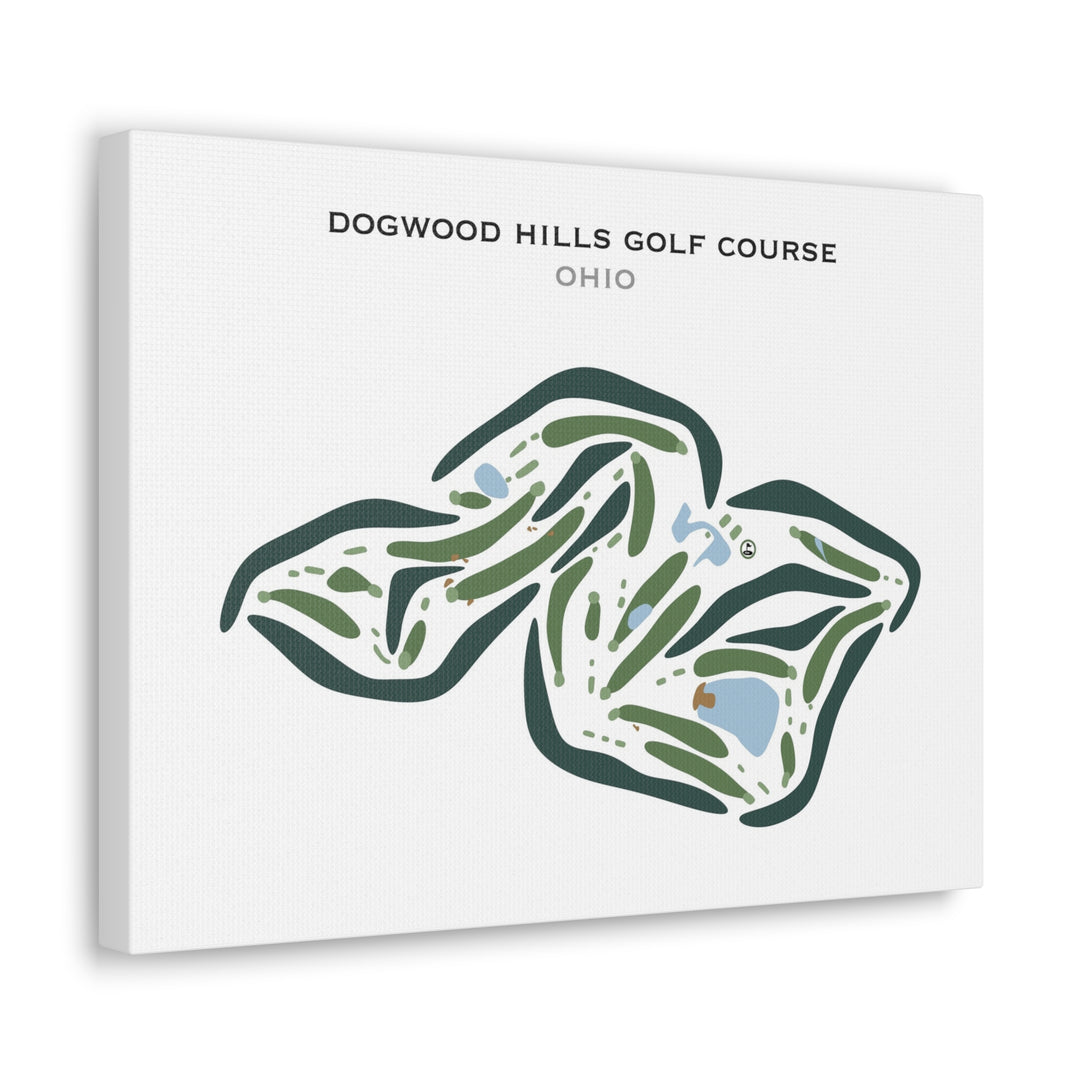 Dogwood Hills Golf Course, Ohio - Printed Golf Courses