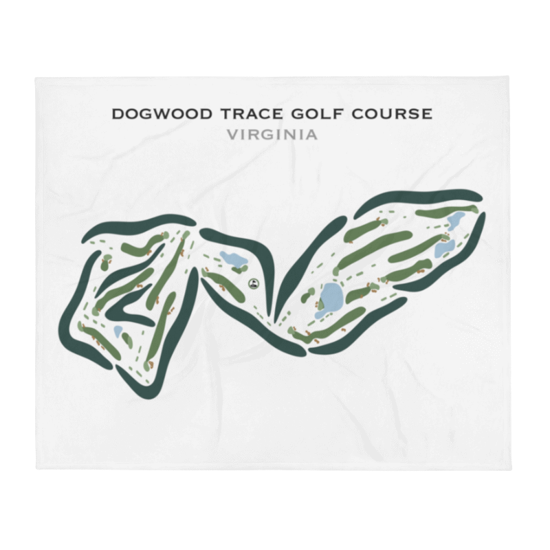 Dogwood Trace Golf Course, Virginia - Printed Golf Courses