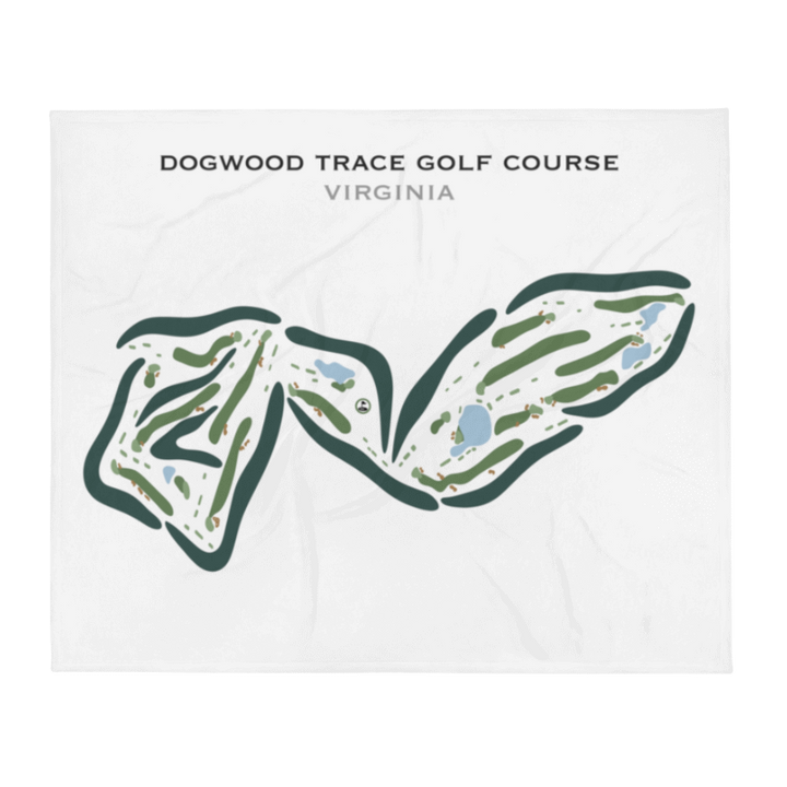 Dogwood Trace Golf Course, Virginia - Printed Golf Courses