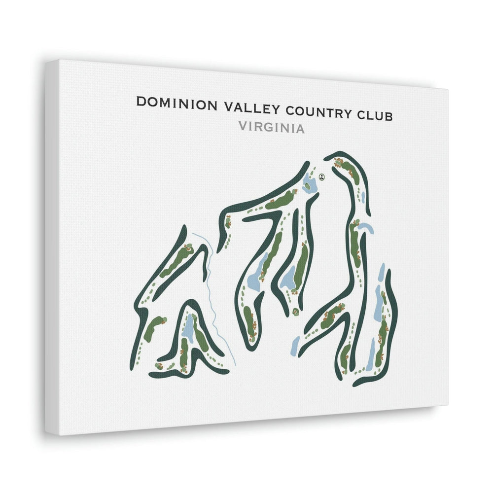 Dominion Valley Country Club, Virginia - Printed Golf Courses - Golf Course Prints