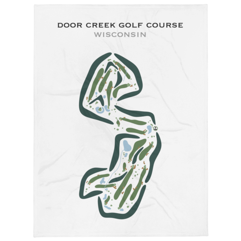 Door Creek Golf Course, Wisconsin - Printed Golf Courses