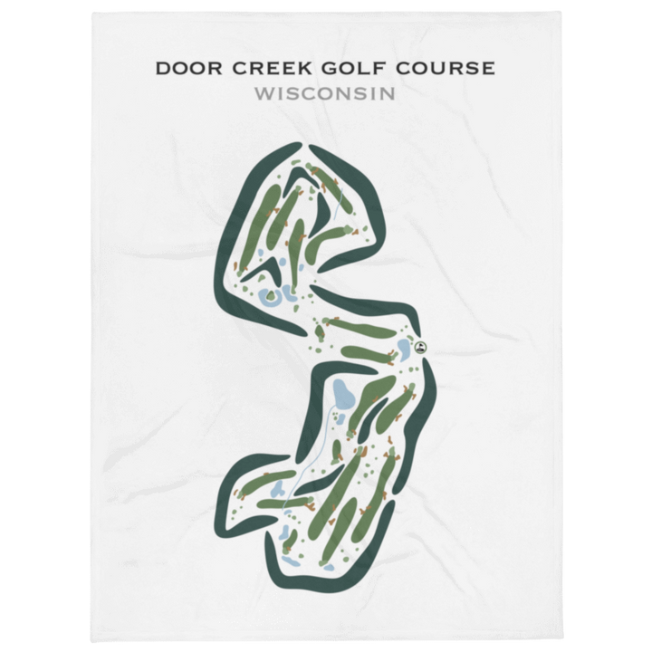 Door Creek Golf Course, Wisconsin - Printed Golf Courses